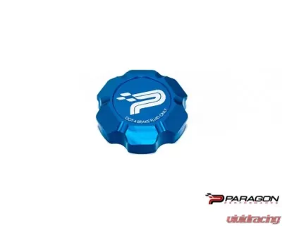Paragon Performance Blue Brake Fluid Cap Cover Chevrolet C8 Corvette 2020-2024 - PP-P0012A-A-BLU-EN